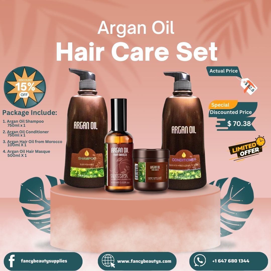 Argan Oil Hair Care Set