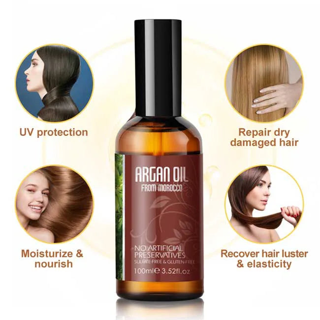 Natural Argan Hair Oil