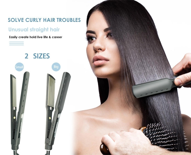KOORATIN Professional Titanium Flat Iron 480°F LCD Straightener 360° Cord